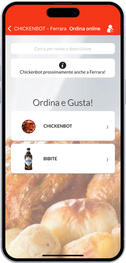 Chickenbot sito mobile