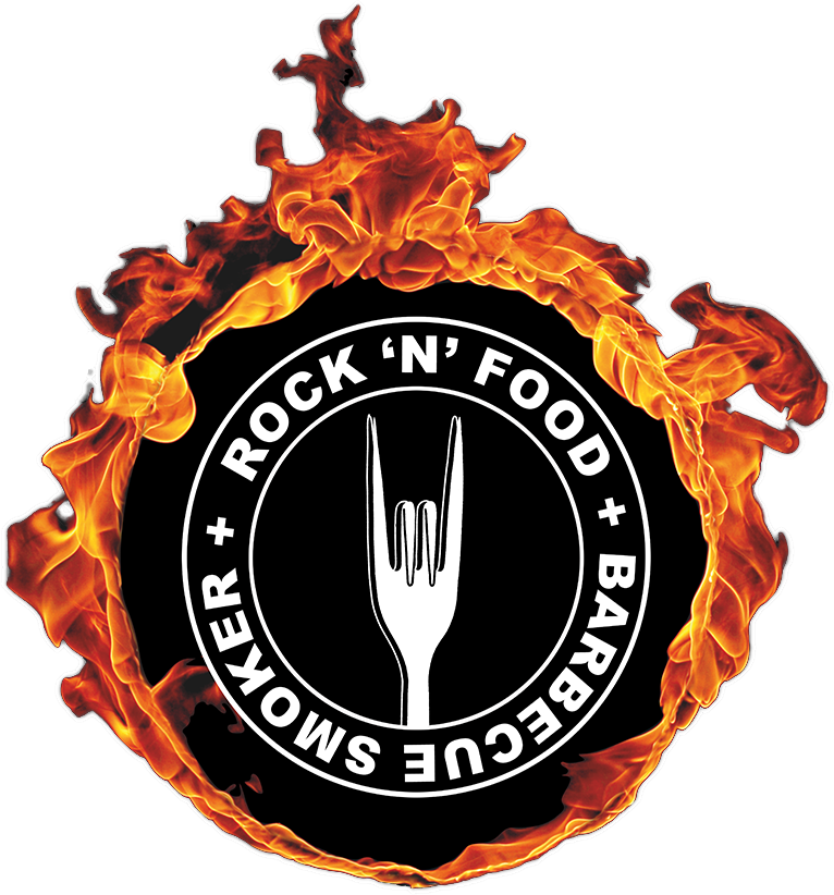logo Rock 'n' Food Barbecue e Smoker